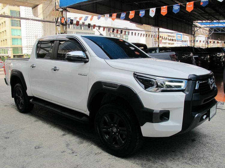 Toyota Hilux Revo 2025 Double Cab 2.4 Entry Prerunner Pickup ดีเซล ไม่ติดแก๊ส เกียร์อัตโนมัติ ขาว รูปที่ 2