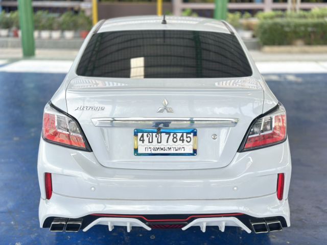 Mitsubishi Attrage 2020 1.2 GLX Sedan เบนซิน ไม่ติดแก๊ส เกียร์อัตโนมัติ ขาว รูปที่ 2