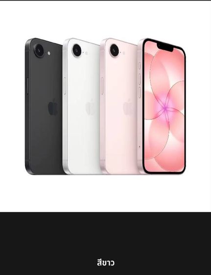 iPhone 17e White 256GB⚡เครื่องใหม่ของแท้ ศูนย์ไทยประกัน 1 ปี by Apple Flagship Store รูปที่ 10