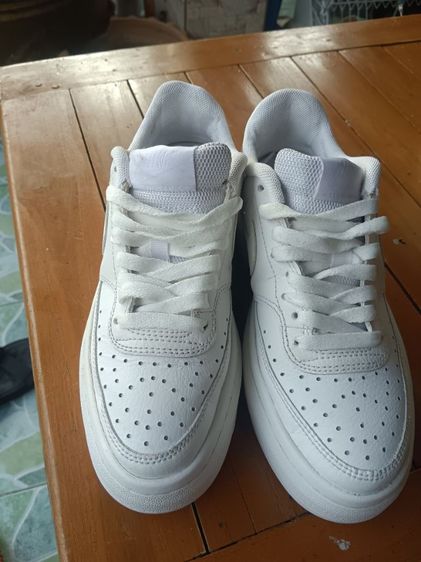 รองเท้าNike Court Vision Alta ขาวล้วน แท้ครับ ไซด์36.5  รูปที่ 5
