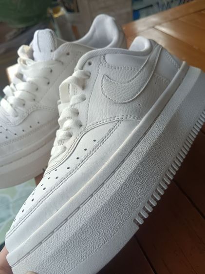รองเท้าNike Court Vision Alta ขาวล้วน แท้ครับ ไซด์36.5  รูปที่ 2