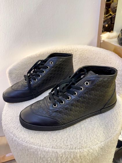 Gucci high top shoes รูปที่ 4