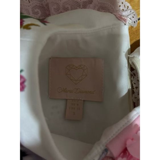 เดรส maria dimond มือหนึ่ง size s รูปที่ 3