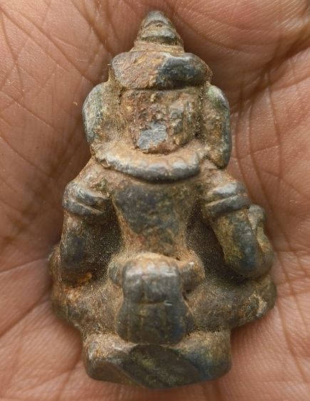 พระรูปหล่อพลวงพ่อเงินเนื้อเก่า รูปที่ 6