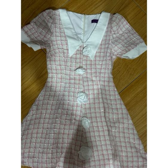 เดรส สีชมพู ร้าน maria dimond size s