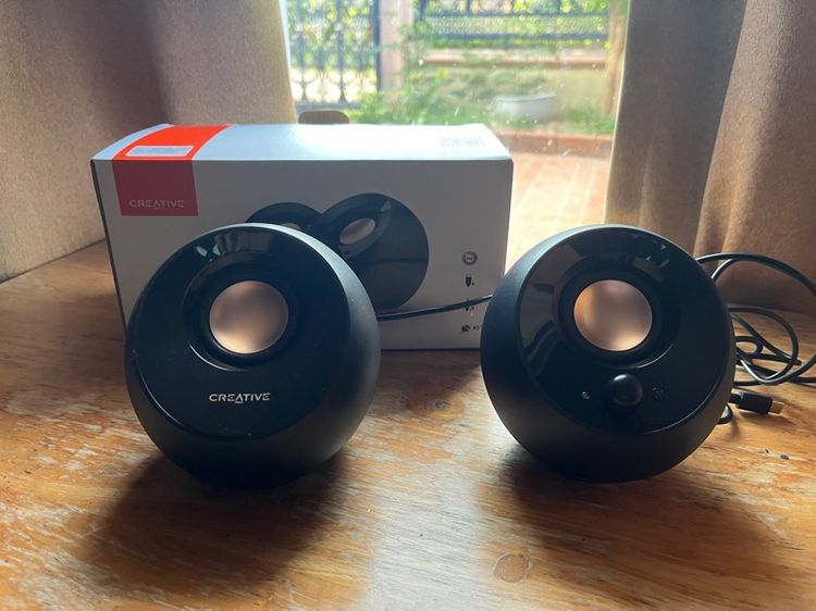 Creative Pebble SE ลำโพงคอม USB-C สภาพดี ใช้งานปกติ