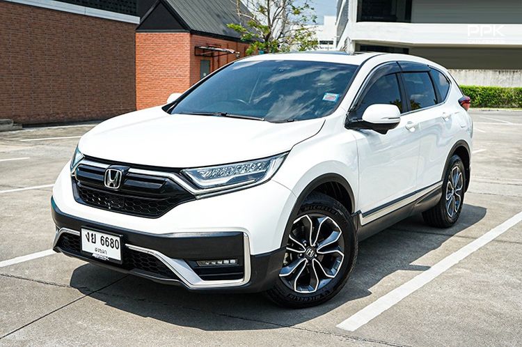 รถ Honda CR-V 2.4 ES 4WD สี ขาว