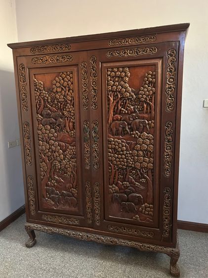 เฟอร์นิเจอร์ไม้สัก ตู้ เตียง โต๊ะ รูปที่ 2