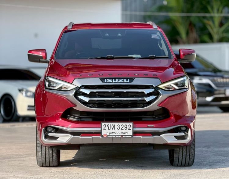 Isuzu MU-X 2021 3.0 Ultimate AT 2WD Utility-car ดีเซล ไม่ติดแก๊ส เกียร์อัตโนมัติ แดง รูปที่ 2