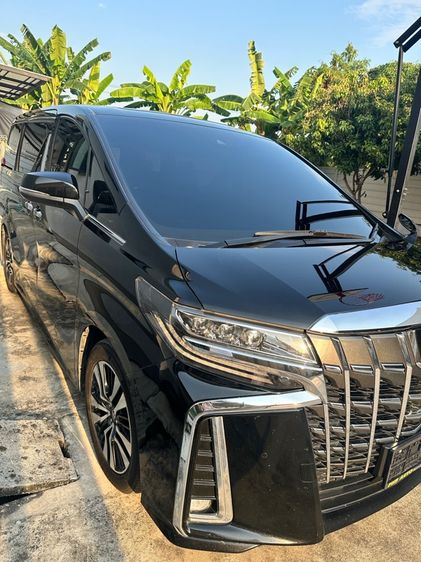 Toyota Alphard 2020 2.5 S C-Package Van เบนซิน เกียร์อัตโนมัติ ดำ รูปที่ 2