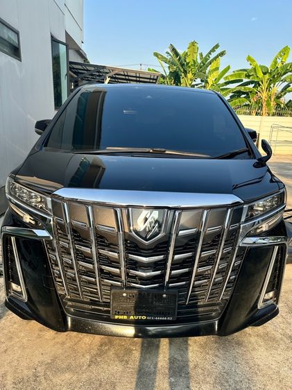 รถ Toyota Alphard 2.5 S C-Package สี ดำ