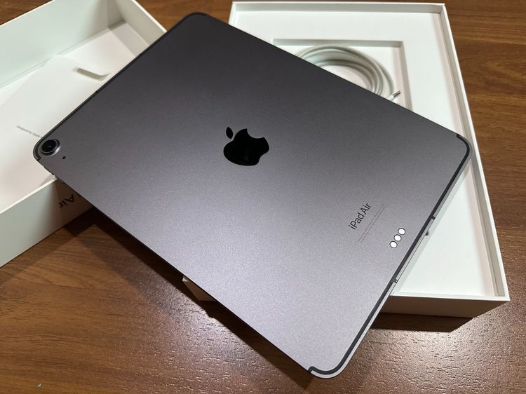 เจ้าของขายเอง IPAD AIR5 WIFI + Cellular 64 GB  สี Space Gray พร้อม Apple Pencil2 รูปที่ 2
