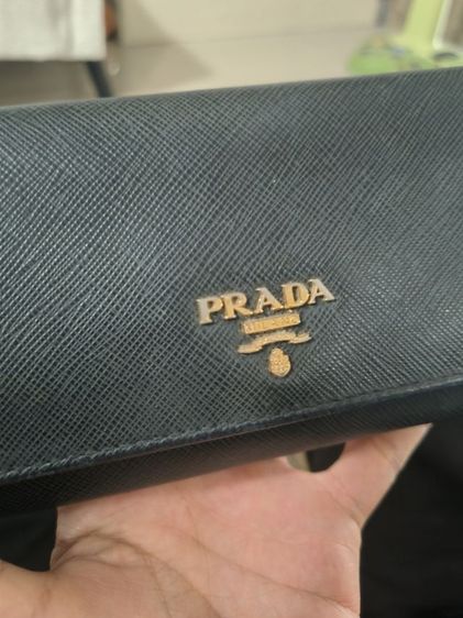 หญิง ดำ กระเป๋าสตางค์ Prada