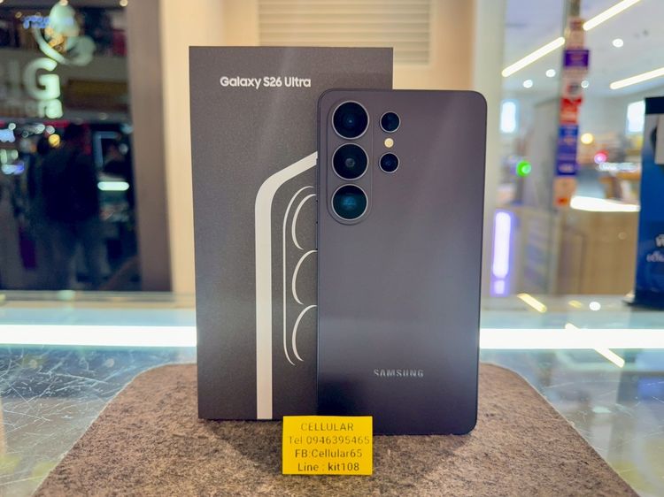 อื่นๆ 256 GB (ติดจอง)Samsung S26 Ultra 256GB เพิ่งใช้4วัน ประกันศูนย์ไทยเกือบปี ครบกล่อง