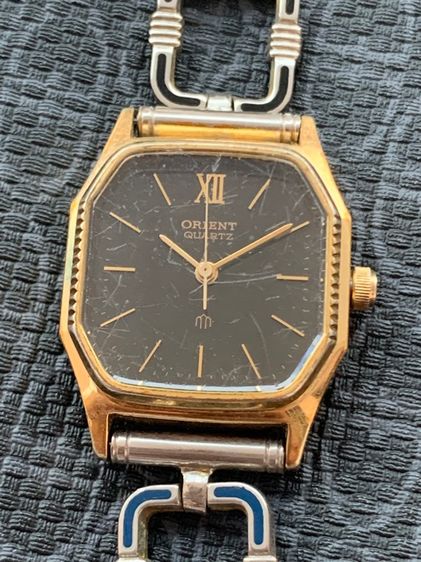 นาฬิกาวินเทจ Orient Quartz (เลดี้) ทรงแปดเหลี่ยม รูปที่ 2