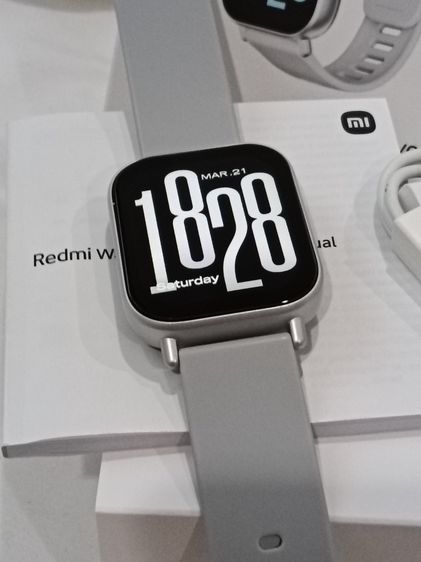 ขายครับนาฬิกา Smart watch  Redmi watch 5 Active สีเงิน  