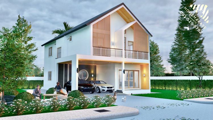 อื่นๆ มีบางส่วน 2026 “บ้านใกล้ทะเล” บ้านมินิมอล สไตล์อบอุ่น ใกล้เซเว่น บ้านเดี่ยวบางละมุงโรงโป๊ะ พัทยา-แหลมฉบัง ชลบุรี รูปที่ 3