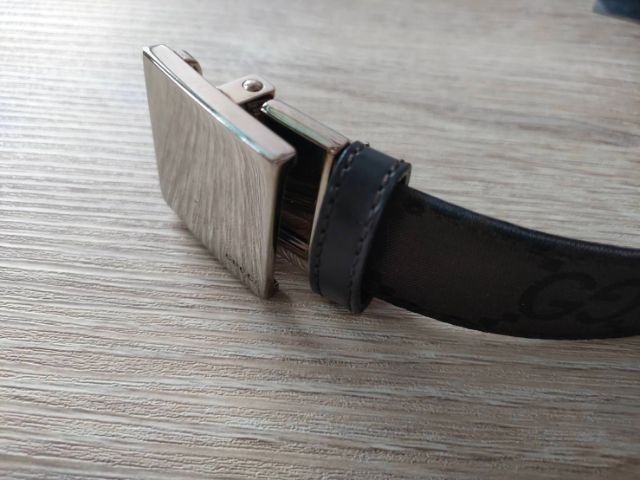 เข็มขัด gucci (แท้) ยาว 86 cm กว้าง 2.8 cm รูปที่ 2