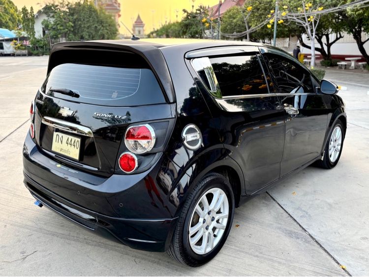 Chevrolet Sonic  2014 1.6 LTZ Sedan เบนซิน ไม่ติดแก๊ส เกียร์อัตโนมัติ ดำ รูปที่ 3
