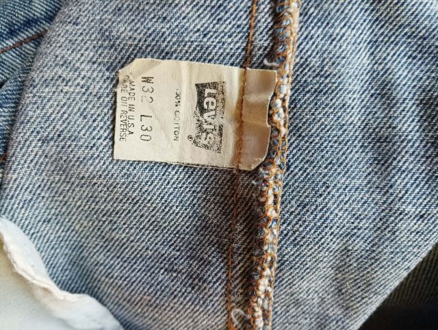 Levis 505 ริมโพ้ง usa  รูปที่ 17