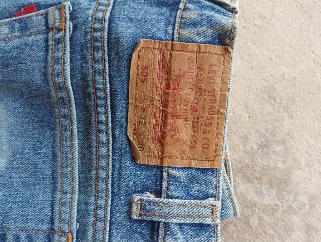 Levis 505 ริมโพ้ง usa  รูปที่ 3