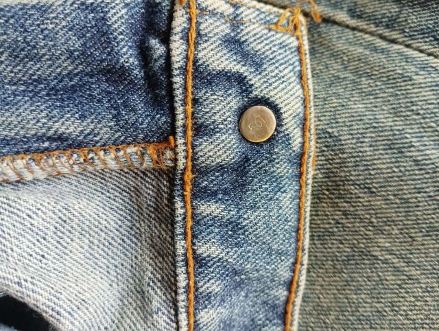 Levis 505 ริมโพ้ง usa  รูปที่ 16