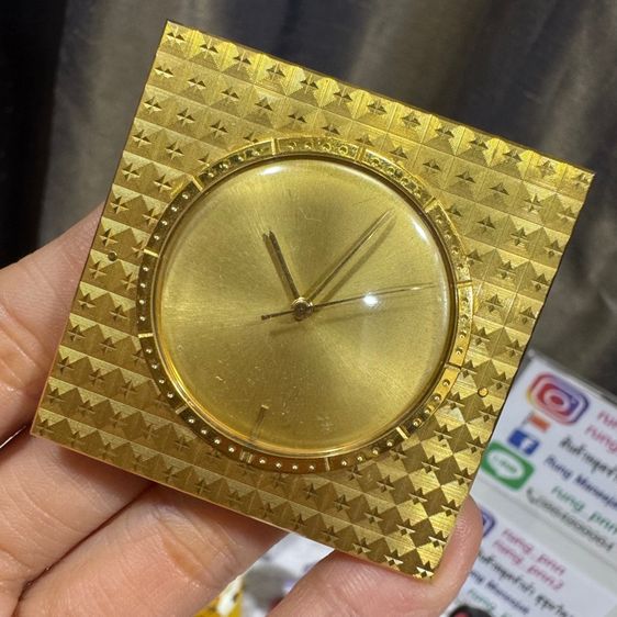 ทอง นาฬิกาปลุกพกพา Jaeger-LeCoultre Memovox