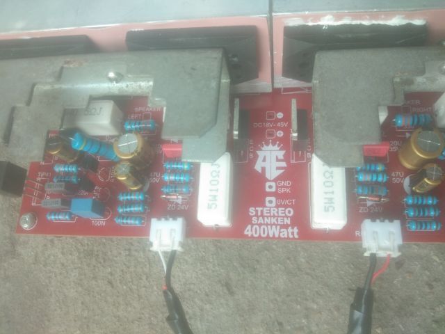 ขายแอมป์ขยาย sanken400w รูปที่ 3