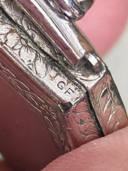 นาฬิกา Vintage 18K G.F. White Gold หูกระทะ ระบบไขลาน หายากสุดๆครับ แค่วัสดุก็คุ้มแล้วครับ รูปที่ 12