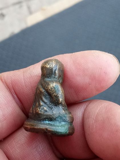 รูปหล่อโบราณ หลวงพ่อเงินพิมพ์ขี้ตา รูปที่ 6