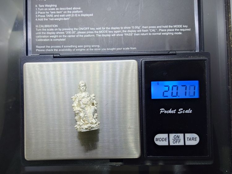 รูปหล่อเจ้าพ่อเสือ ตั่วเหล่าเอี๊ย เนื้อเงิน รุ่น "โชคดี รับทรัพย์ เงินไหลมา วัดจีนประชาสโมสร (เล่งฮกยี่) ปี 2553 รูปที่ 8