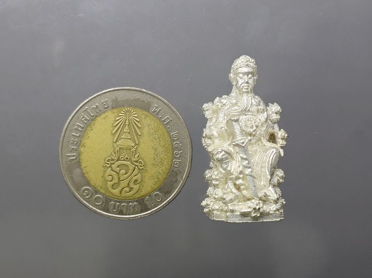 รูปหล่อเจ้าพ่อเสือ ตั่วเหล่าเอี๊ย เนื้อเงิน รุ่น "โชคดี รับทรัพย์ เงินไหลมา วัดจีนประชาสโมสร (เล่งฮกยี่) ปี 2553 รูปที่ 7