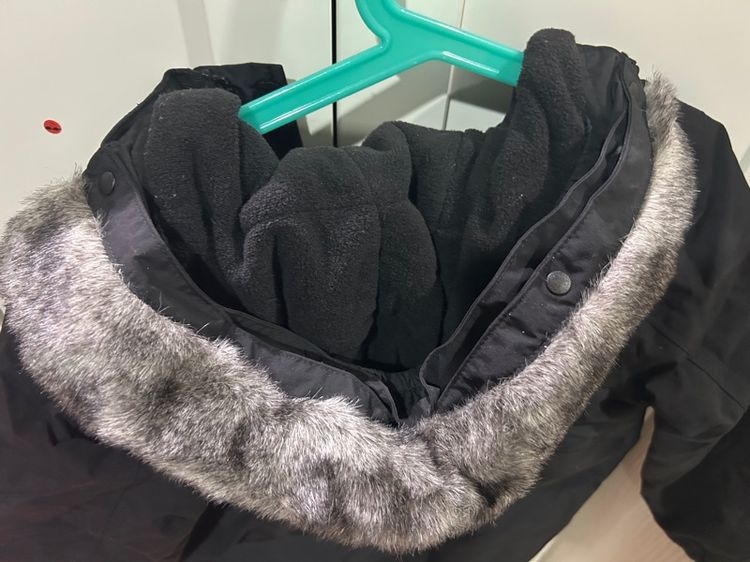 เสื้อกันหนาว กันหิมะ เด็ก สูง 110 ซม North face แท้ มือสอง ขนห่าน dry vent fill 550 ไม่มีตำหนิ รูปที่ 7