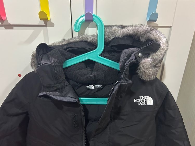 เสื้อกันหนาว กันหิมะ เด็ก สูง 110 ซม North face แท้ มือสอง ขนห่าน dry vent fill 550 ไม่มีตำหนิ รูปที่ 6