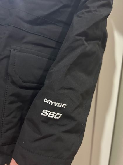 เสื้อกันหนาว กันหิมะ เด็ก สูง 110 ซม North face แท้ มือสอง ขนห่าน dry vent fill 550 ไม่มีตำหนิ รูปที่ 4