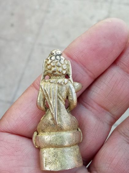 พระกริ่ง ตั๊กแตน เขมร เนื้อนาค รูปที่ 9