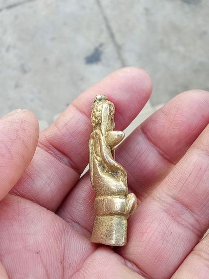 พระกริ่ง ตั๊กแตน เขมร เนื้อนาค รูปที่ 4