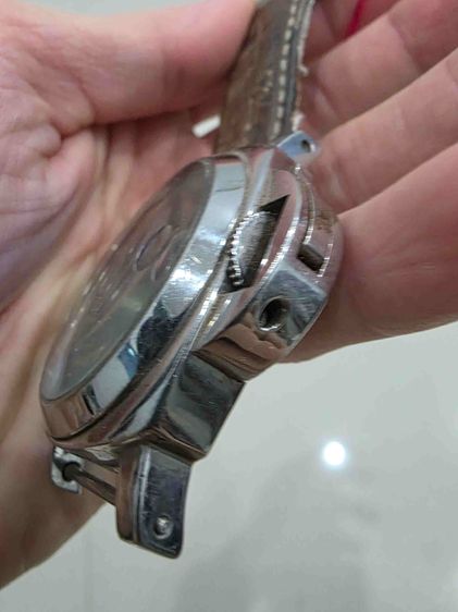 นาฬิกา ยี่ห้อ PANERAI สวยหายาก เก่าเก็บ ขายตามสภาพ สายข้างเดียว พร้อมส่งครับ รูปที่ 3