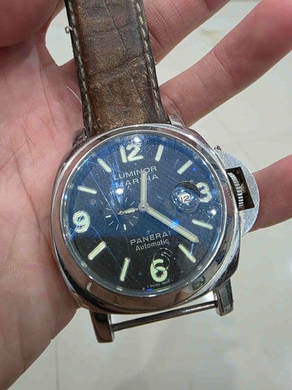 นาฬิกา ยี่ห้อ PANERAI สวยหายาก เก่าเก็บ ขายตามสภาพ สายข้างเดียว พร้อมส่งครับ รูปที่ 2