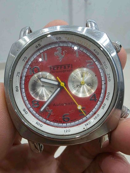 นาฬิกา ยี่ห้อ FERRARI เฟอร์รารี่ สวยเก่าเก็บ ขายตามสภาพ รุ่นเก่า สวย น่าสะสม พร้อมส่งครับ รูปที่ 2