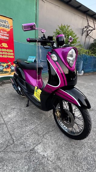 YAMAHA Fino 115 คาร์บูออโต้สตาร์ทมือ  ทำสีภายนอกใหม่ชุดสีของแท้ มีสถานที่ให้ทดลองขับขี่ก่อนซื้อ รูปที่ 6