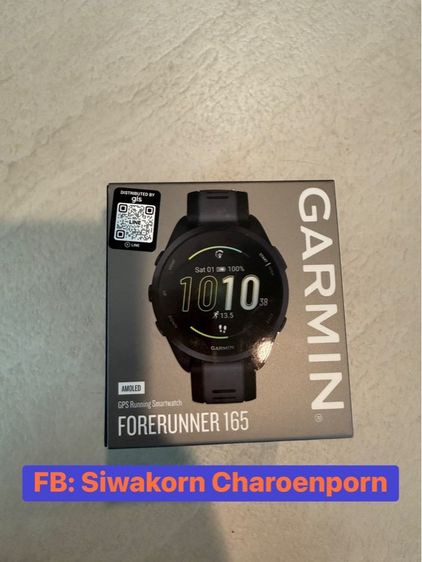 ดำ พลาสติก garmin forerunner 165