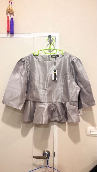 ชุดเซ็ท 2 ชิ้น ผ้าไหมญี่ปุ่น มือ 1 ป้ายห้อย งาน Sukunya ขนาด 3XL รูปที่ 4