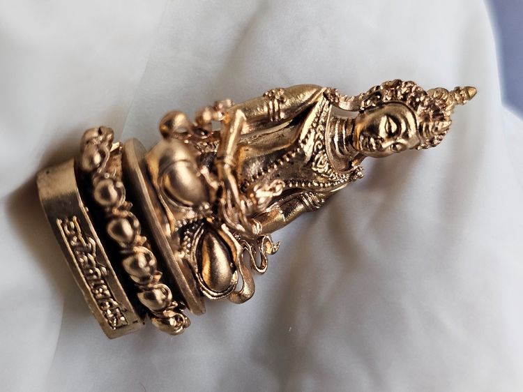 พระกริ่งอวโลกิเตศวร (กวนอิม) เนื้อนวะโลหะ พระเทพกวี วัดบวรนิเวศวิหาร พ.ศ. 2540 พร้อมกล่องเดิมๆ รูปที่ 6