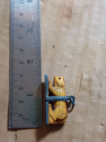 เครื่องรางอาจารย์เฮงไพรวัลย์กระเช้าเงินแท้ตัวใหญ่ รูปที่ 8