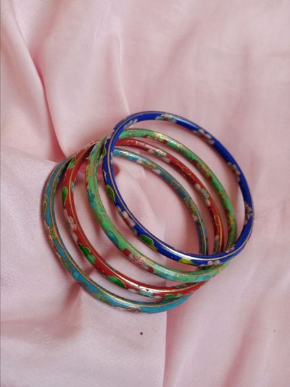 อัญมณี สร้อยข้อมือ กำไลกังไสโบราณ รวม 4วง (ข้อมือ 6.5,7 นิ้วใส่ได้ค่ะ)