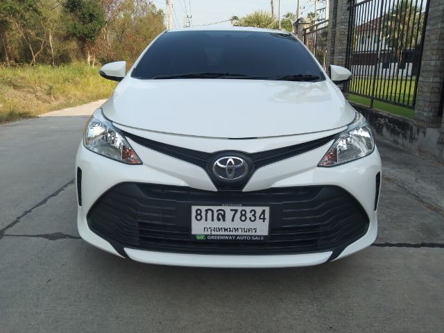 รถ Toyota Vios 1.5 Entry สี ขาว