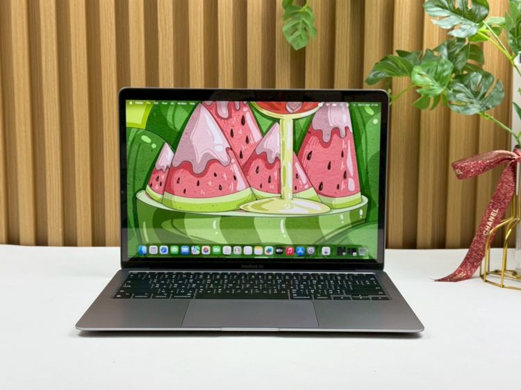 Apple แมค โอเอส 8 กิกะไบต์ อื่นๆ ไม่ใช่ MacBook Air 13-inch M1,2020 Ram8GB SSD256GB SpaceGray