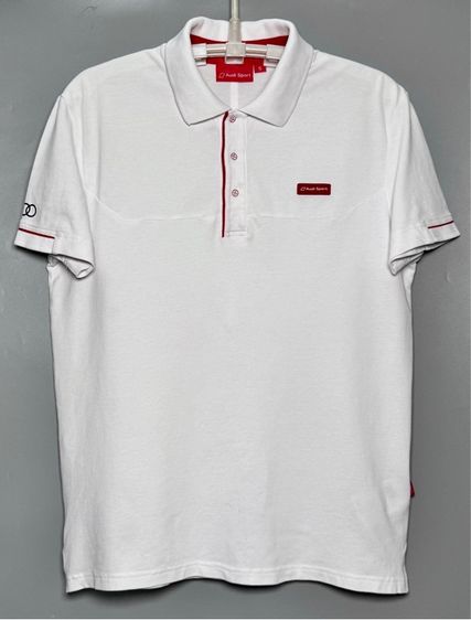 ⚠️ผลิตในยุโรป‼️เสื้อโปโล Audi Sport ของแท้ ORIGINAL แบรนด์รถหรูเยอรมัน รูปที่ 7