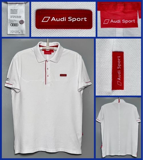 ⚠️ผลิตในยุโรป‼️เสื้อโปโล Audi Sport ของแท้ ORIGINAL แบรนด์รถหรูเยอรมัน